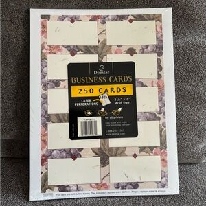 Domtar Tapestry Business Cards 250 Pack